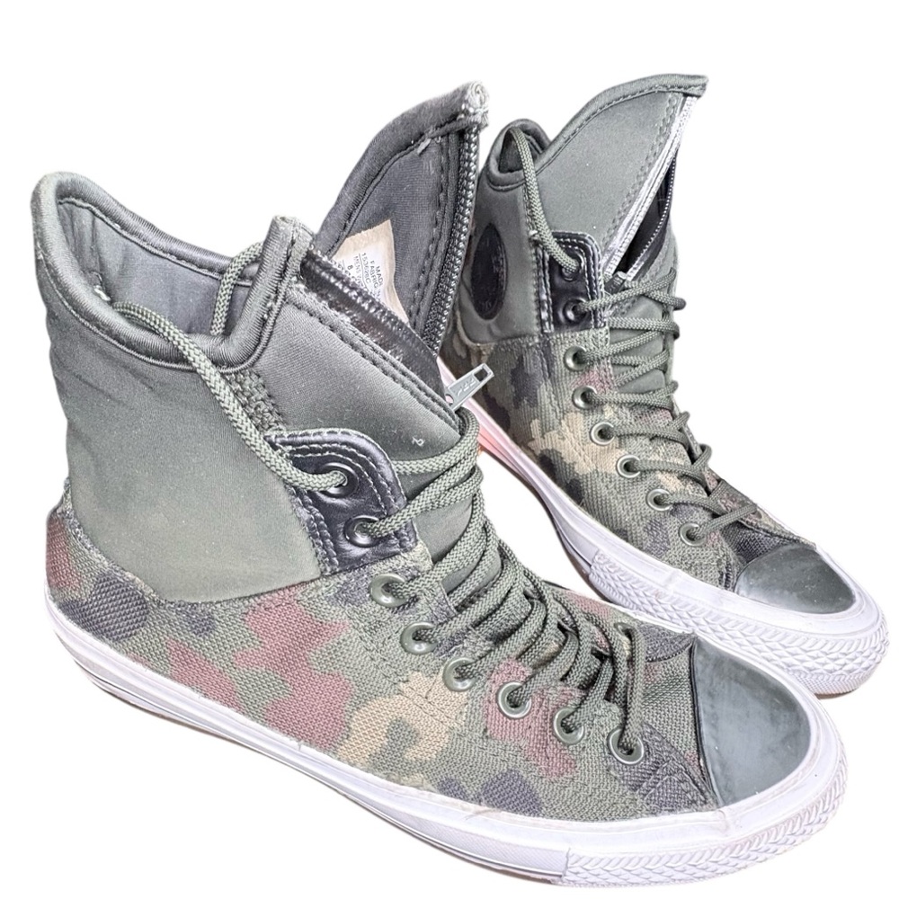 Converse Chuck Taylor All Star Camo High Top w/Zippers